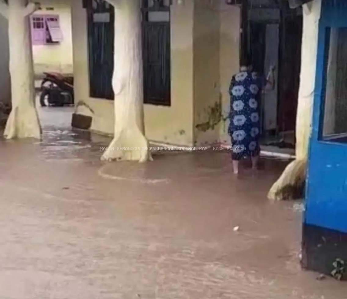 BPBD Bone Bolango Laporkan Dua Desa Terkena Banjir Akibat Intensitas Hujan Tinggi